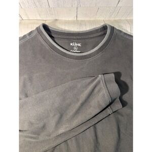 KUHL Kommando Crew Long sleeve organic cotton shirt wildfibre men's XL